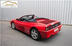 Ferrari 348 Spider deutsches Fzg. Scheckheft